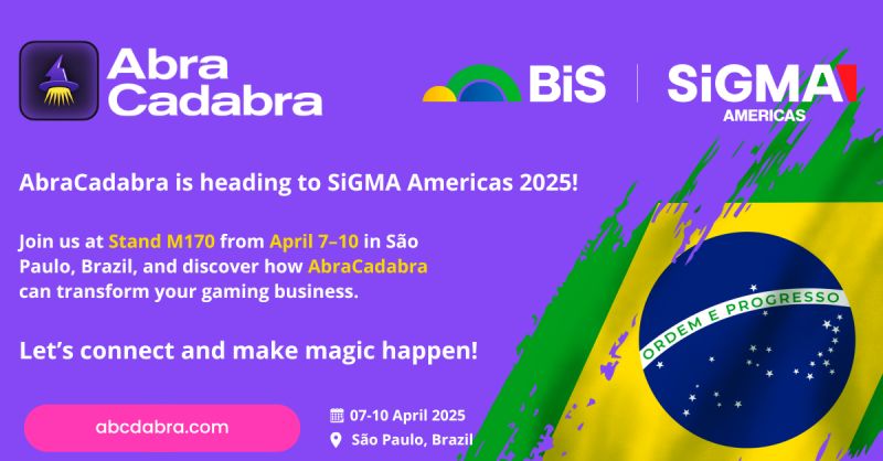 AbraCadabra Is Going to SiGMA Americas 2025