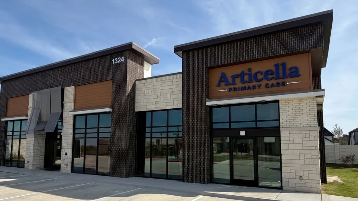 Articella Primary Care signage on the 1324 building