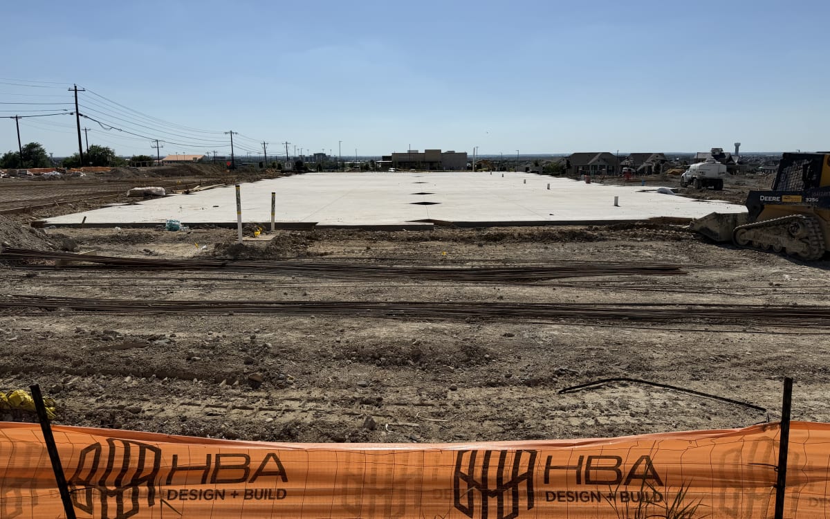 Central Plaza foundation slab, May 31, 2026