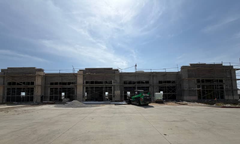Rapid Construction Progress at Celina Shops at Light Farms