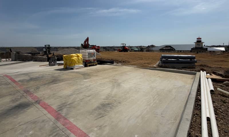 Rapid Construction Progress at Celina Shops at Light Farms