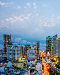 Вечерний Бангкок