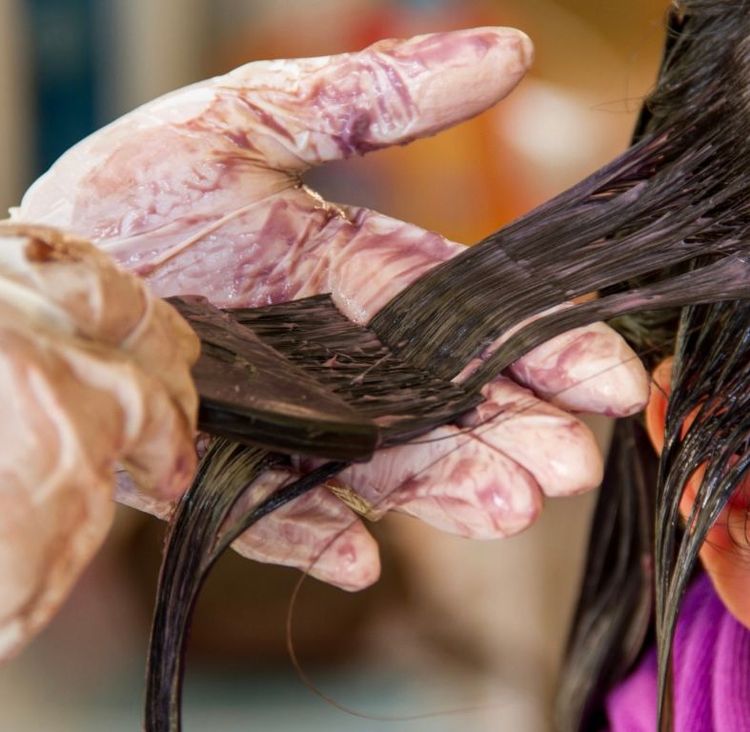 Hair Coloring Process