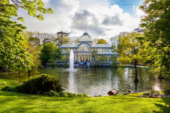 Parque del Retiro en Madrid