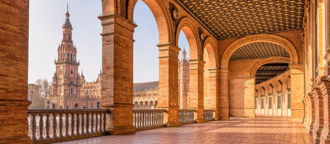 Plaza de España en Sevilla
