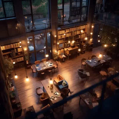 Productive co-working in the day