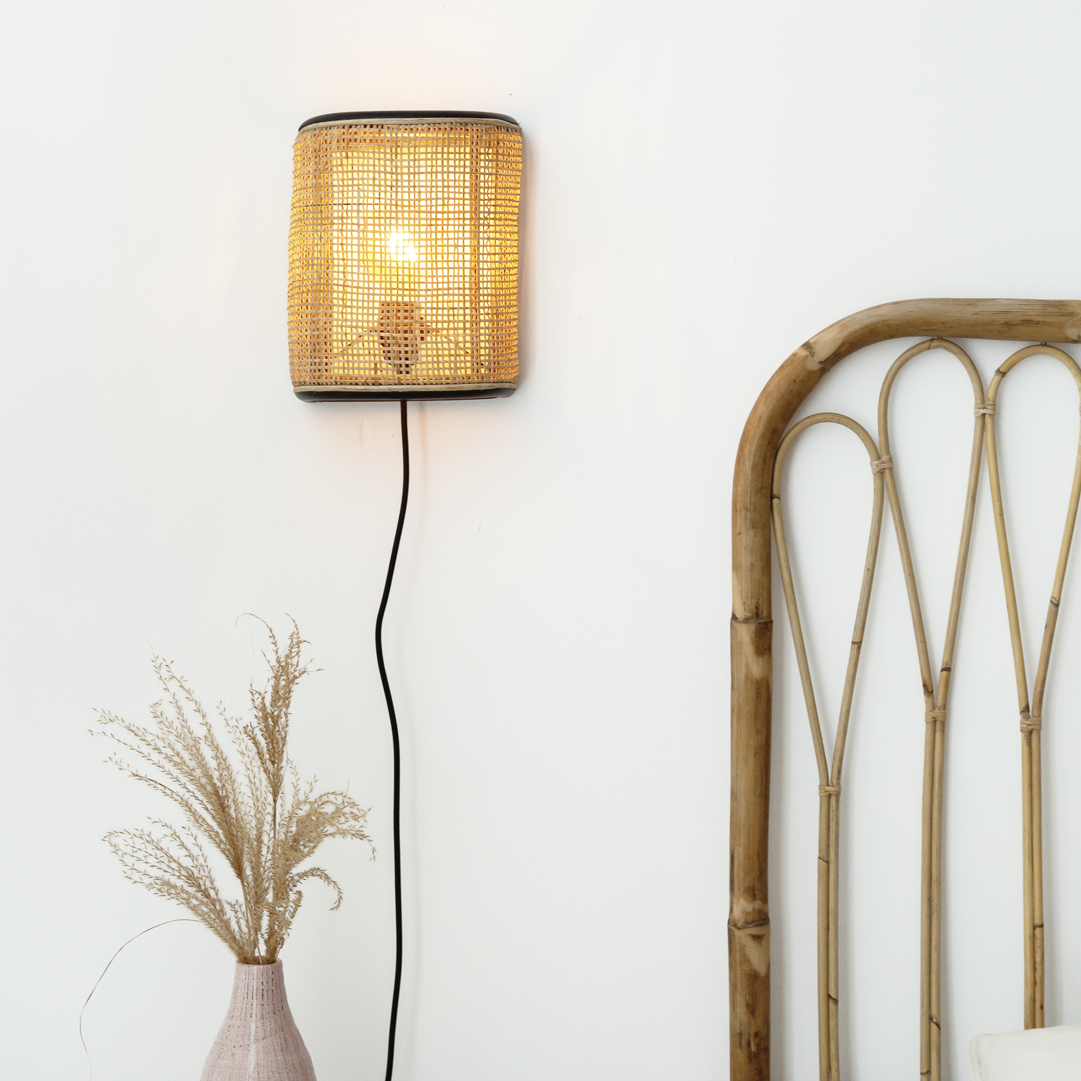 Rattan Lampshades