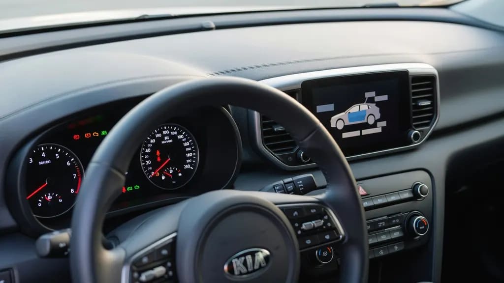 Kia Sportage Kontrolki Opis
