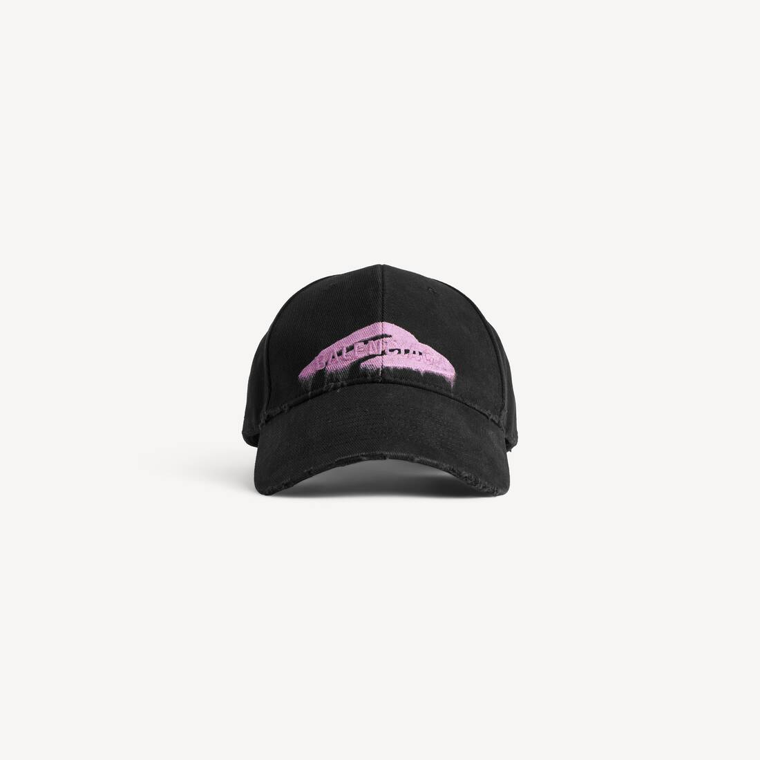 Women's Wet Brush Cap in Black
