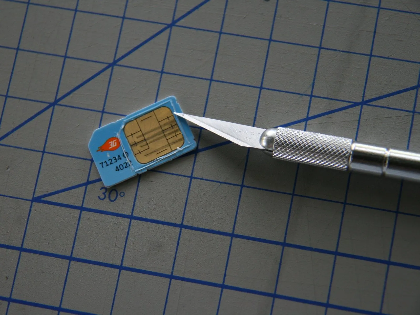 Create a Micro-SIM to SIM Adapter