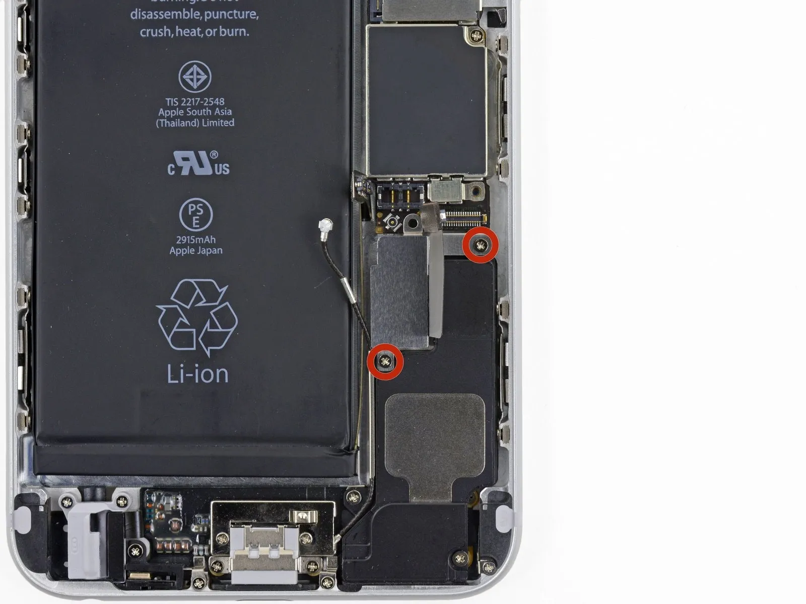 iPhone 6 Plus Lightning Connector and Headphone Jack Cable Replacement