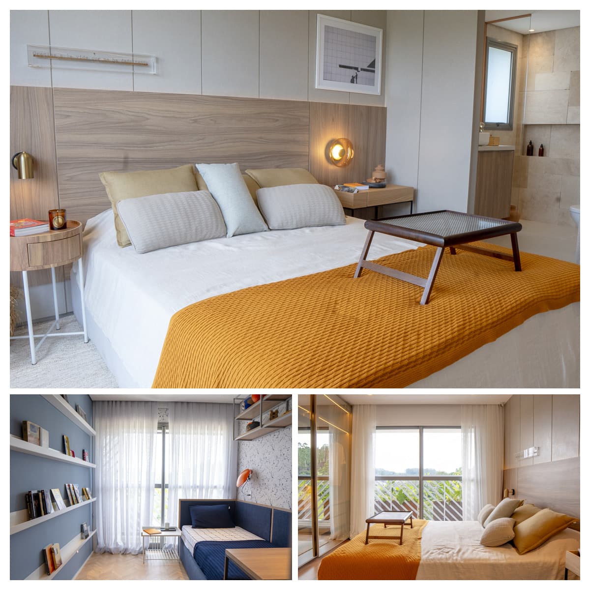 Interiores e decorados do Tria Arquitetura / Divg.Arqos
