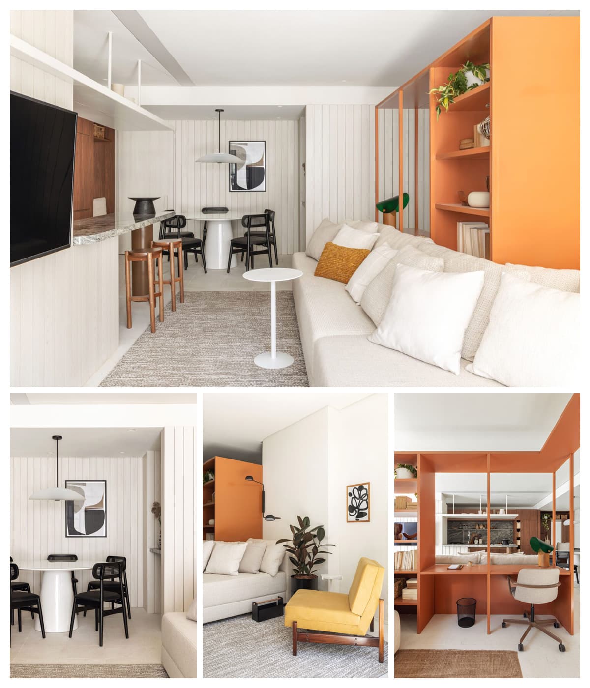 Interiores e decorados pelo TODOS / Fotografia Maura Mello