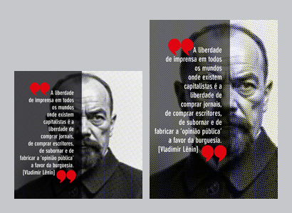 • Mini 009 / Lenin e a Imprensa