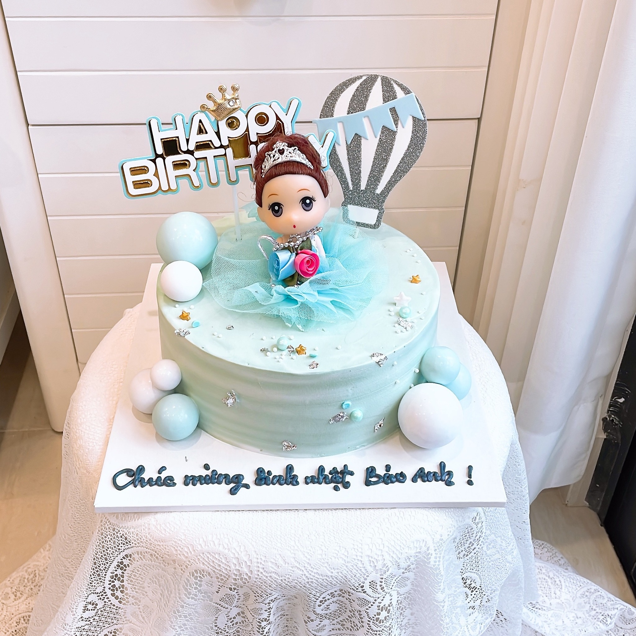 Bánh sinh nhật công chúa bé gái