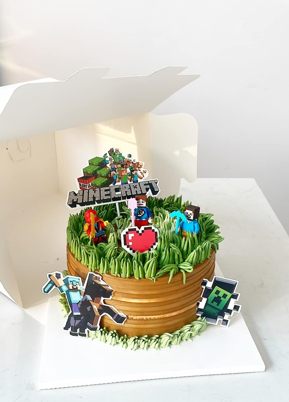 Bánh sinh nhật Minecraft