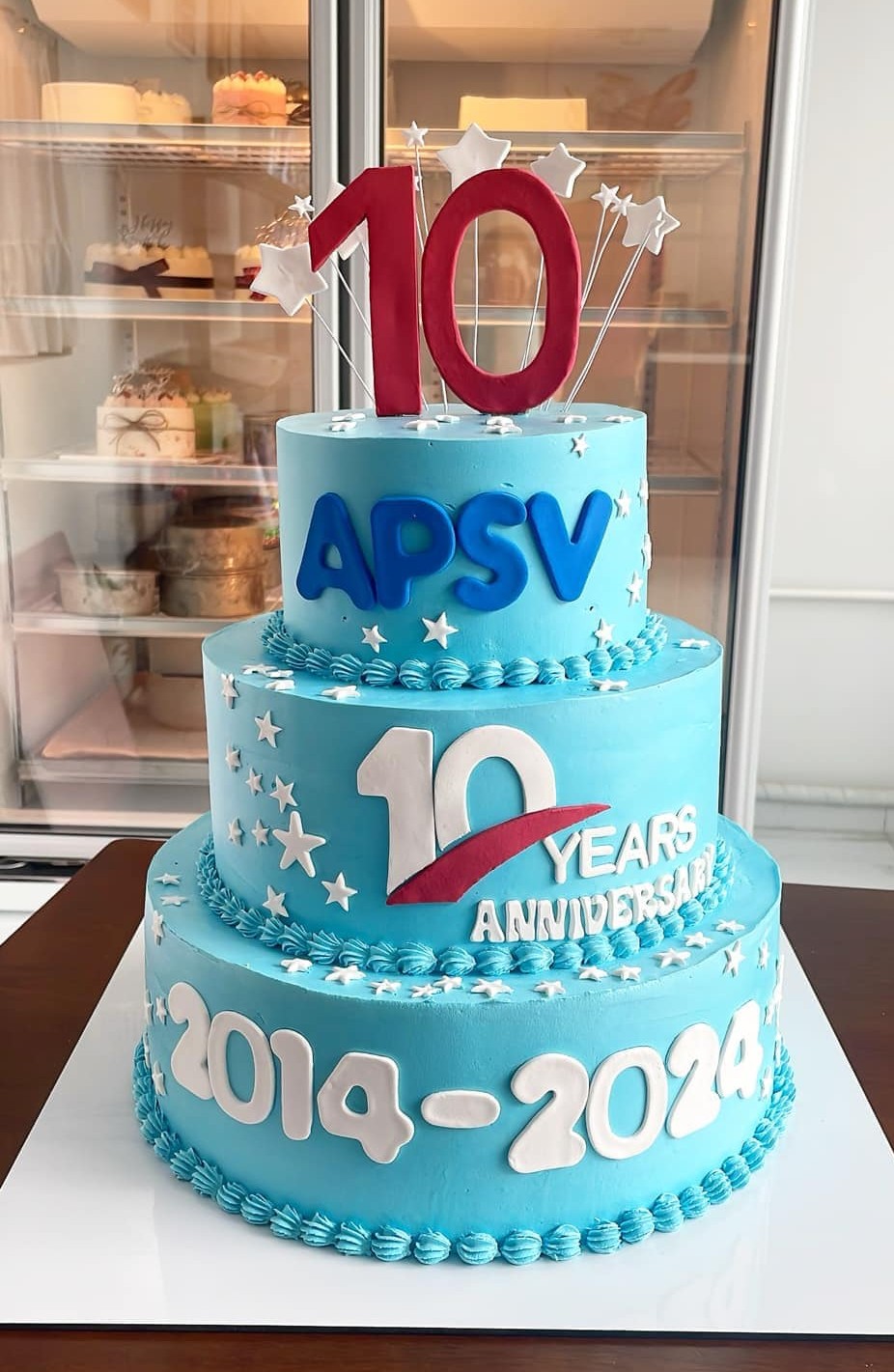 Bánh kỷ niệm 10 năm công ty APSV