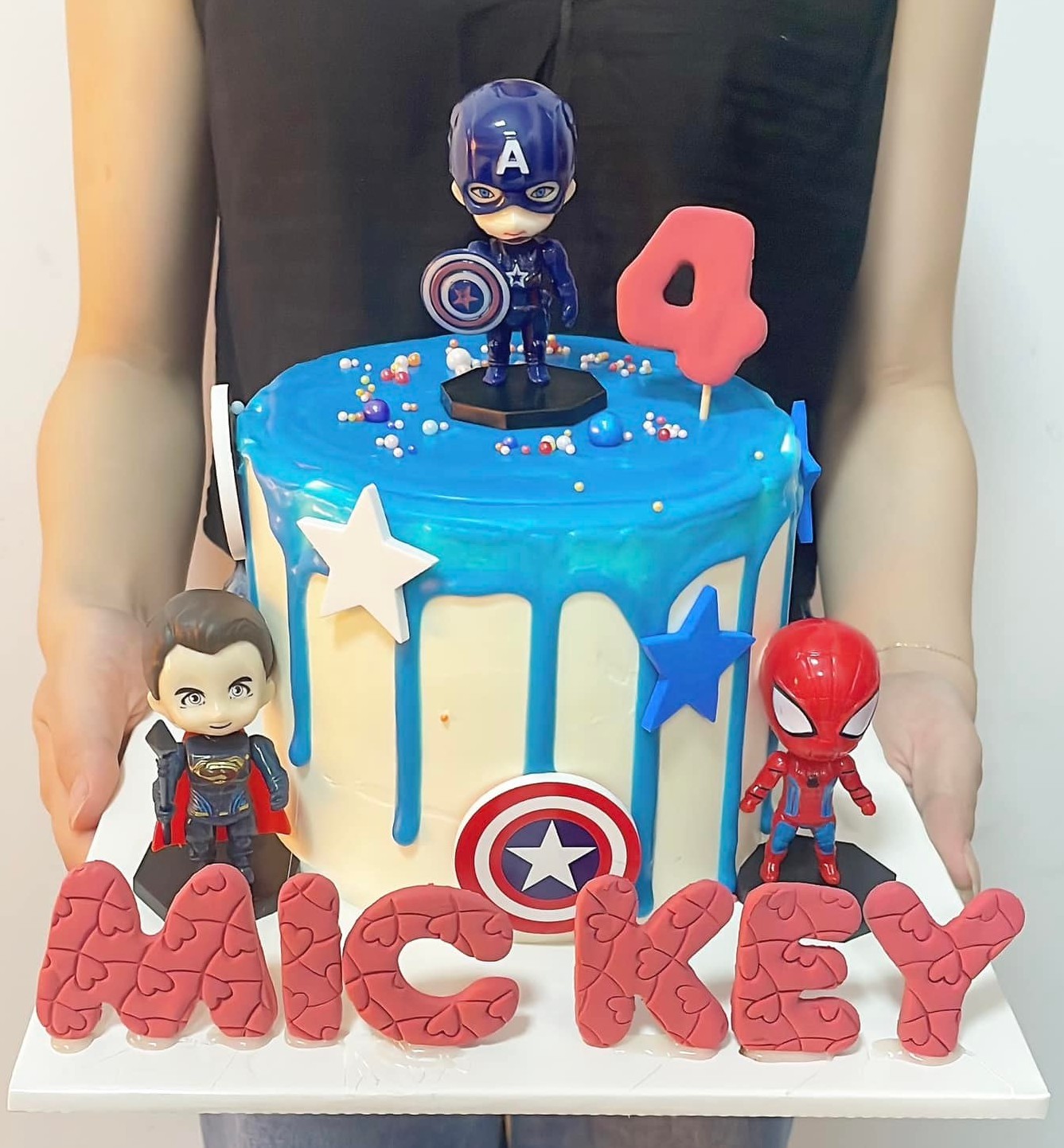 Bánh sinh nhật siêu anh hùng Avengers