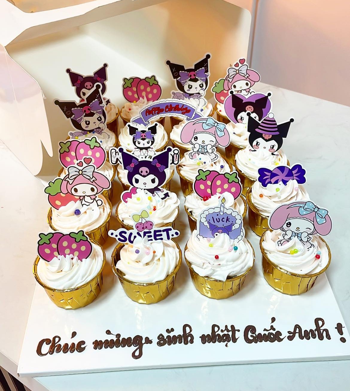 Cupcake Sanrio Kuromi My Melody