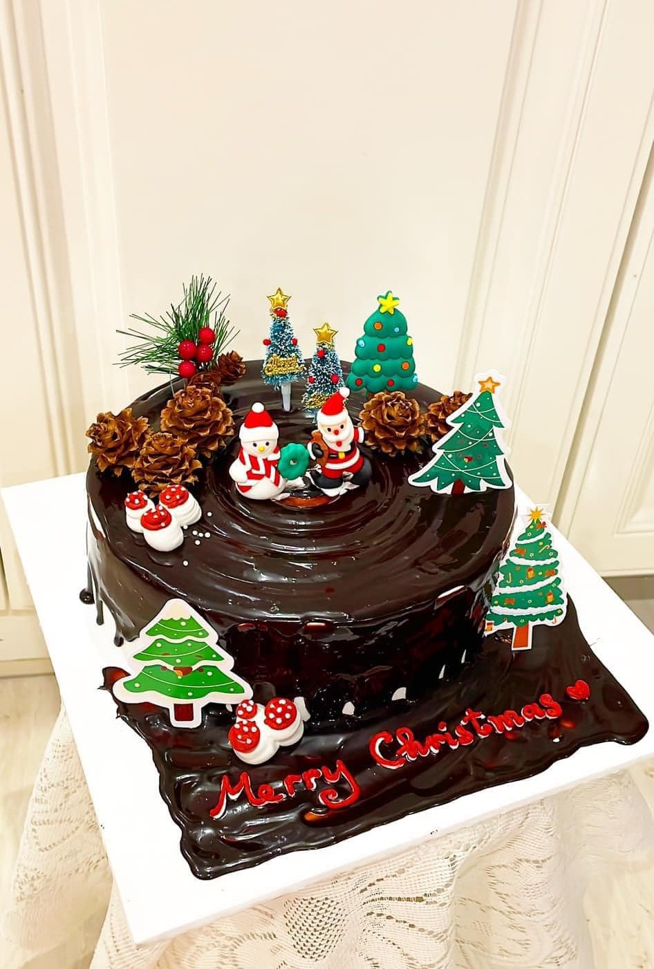 Bánh Giáng Sinh Chocolate