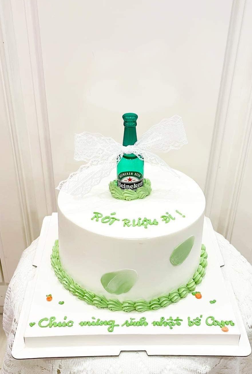 Bánh sinh nhật Heineken