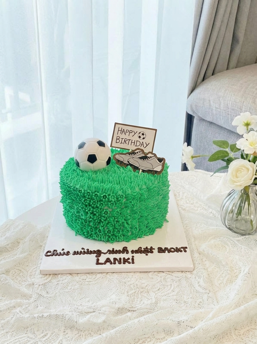 Bánh sinh nhật bóng đá
