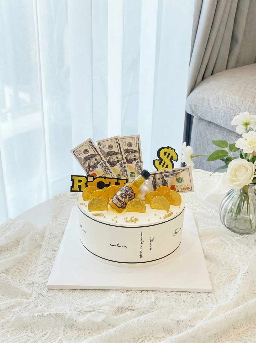 Bánh tiền đô la vàng rượu