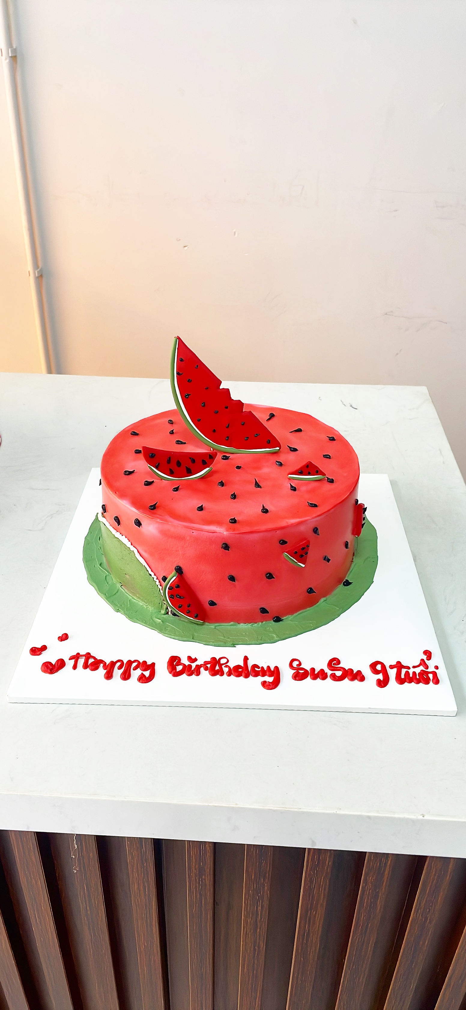 Bánh dưa hấu sinh nhật