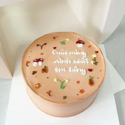 Bánh kem sinh nhật phong cách Hàn Quốc