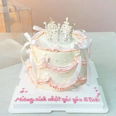 Bánh sinh nhật công chúa vương miện