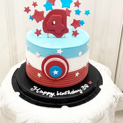 Bánh sinh nhật Captain America số 4