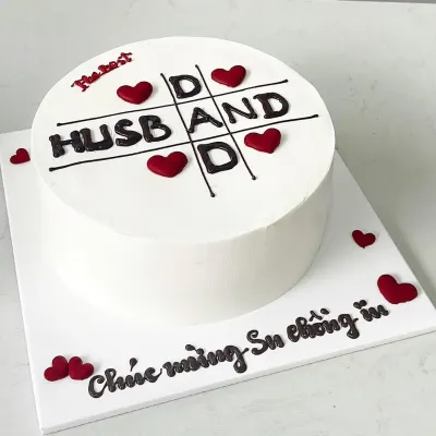 Bánh kem chồng yêu DAD HUSBAND