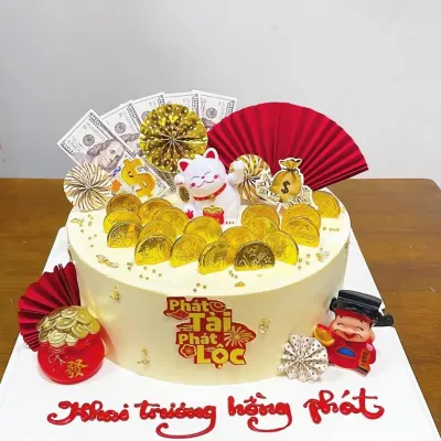 Bánh khai trương phát tài phát lộc