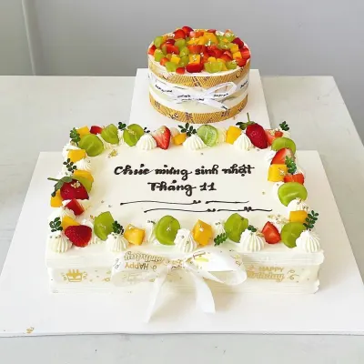 Bánh sinh nhật trái cây