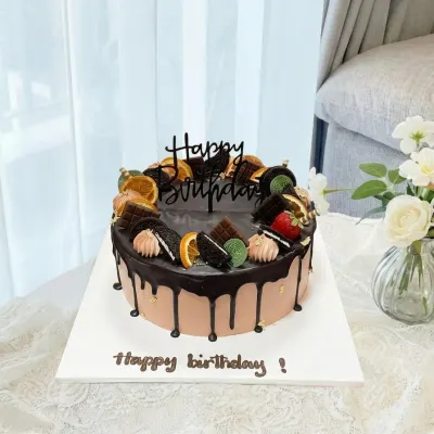 Bánh sinh nhật chocolate cam