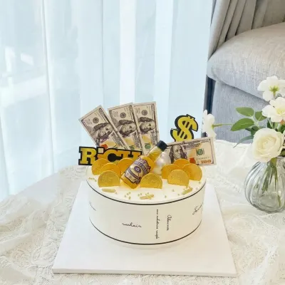 Bánh tiền đô la vàng rượu