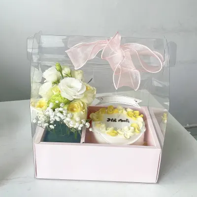 Bánh Bento Hoa Kèm Hộp Quà