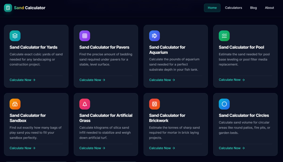 Sand Calculators Sand calculators , Online Sand Calculators