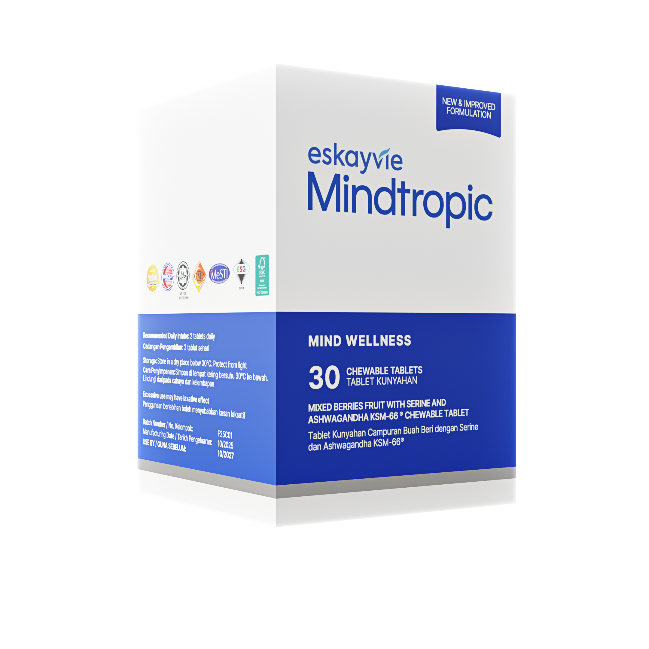 Botol Mindtropic dan bahan-bahan formulasi