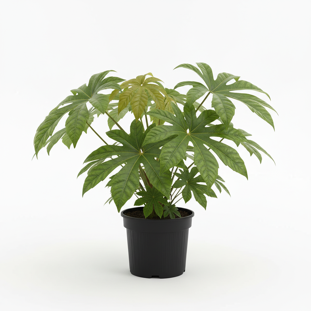 Planta ornamental Aralea Siboldi - Vivero ORNAPLANT Cuautla