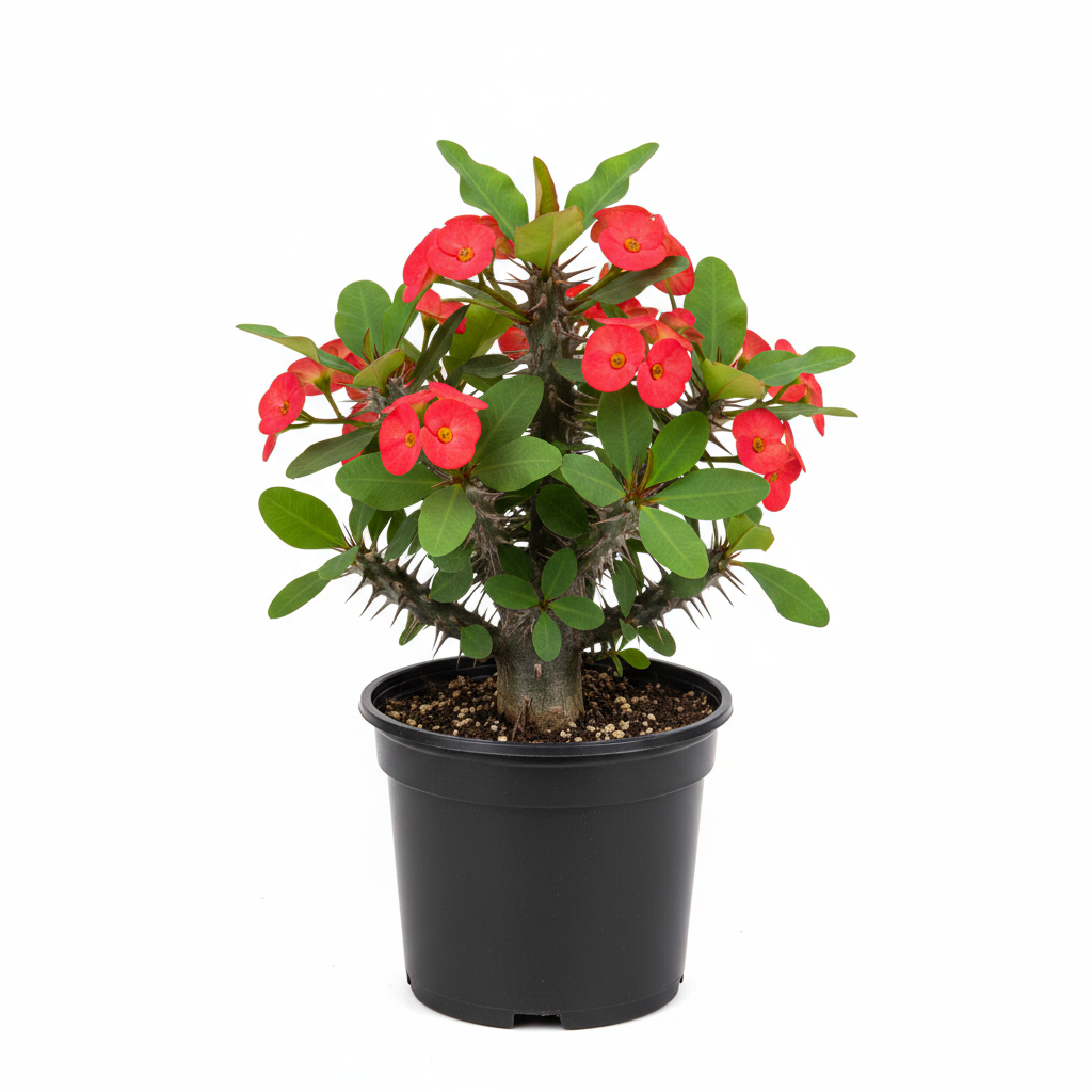 Planta ornamental Euphorbia Mini Roja - Vivero ORNAPLANT Cuautla