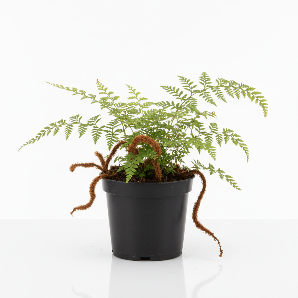 Planta ornamental Helecho Davalia - Vivero ORNAPLANT Cuautla