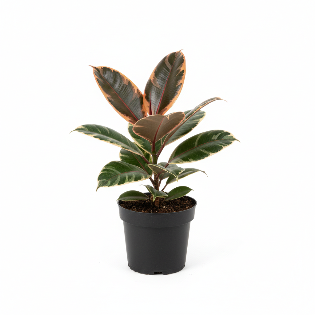 Planta ornamental Hule Rubi - Vivero ORNAPLANT Cuautla