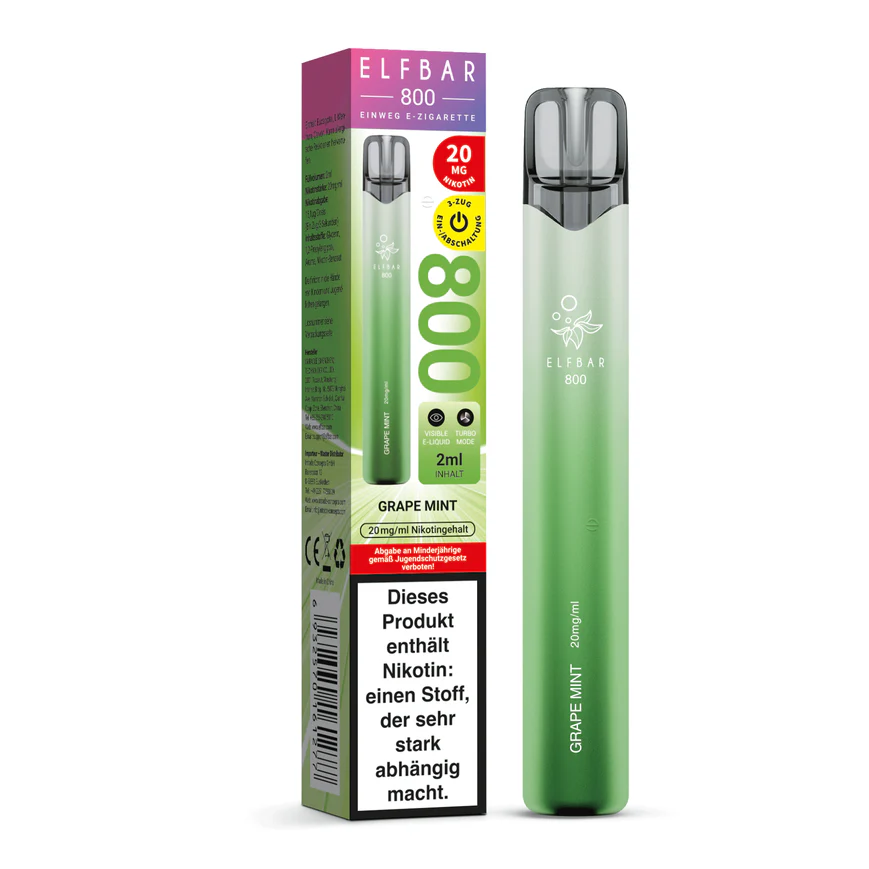 Elfbar 800 - Grape Mint