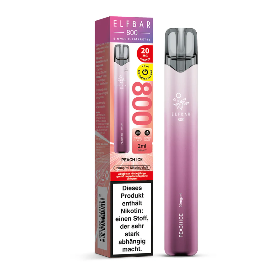 Elfbar 800 Peach Ice 20 mg 