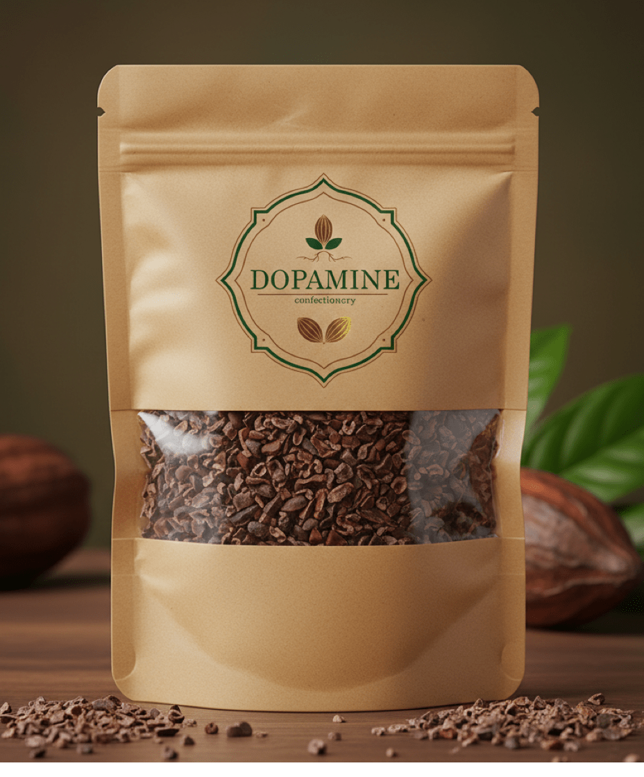 Photo of Dopamine - 100gm Roasted Cocoa Beans- (Origin: Kerala)
