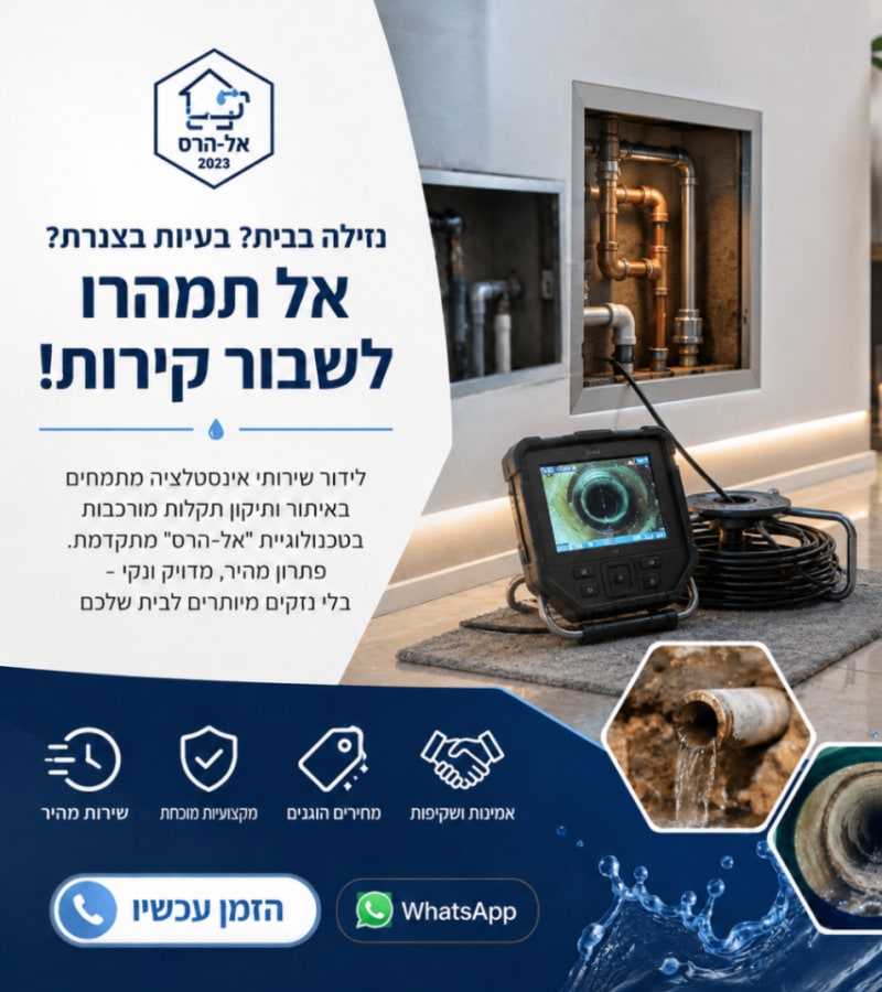 אינסטלטור אמין וישר