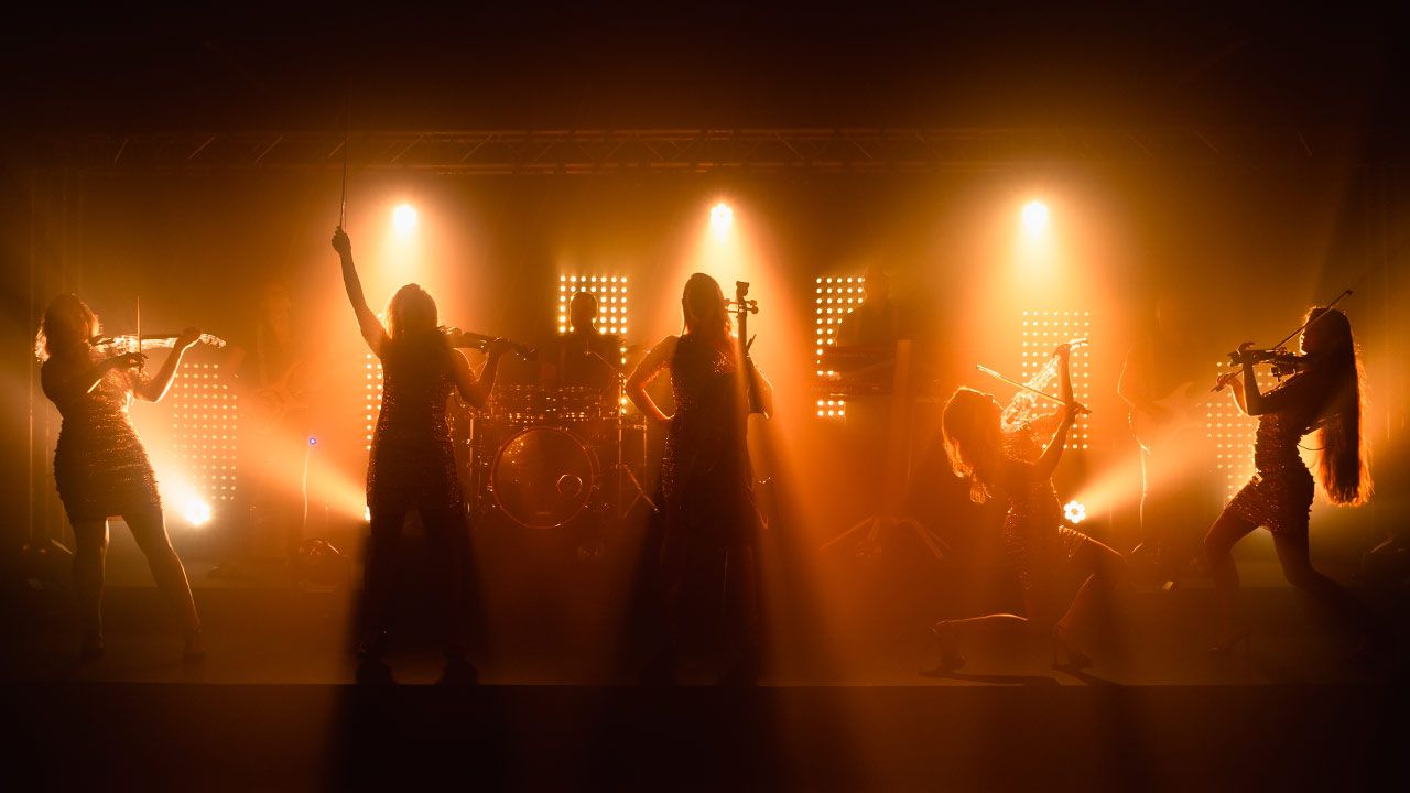 Electrique Strings Live Video Still