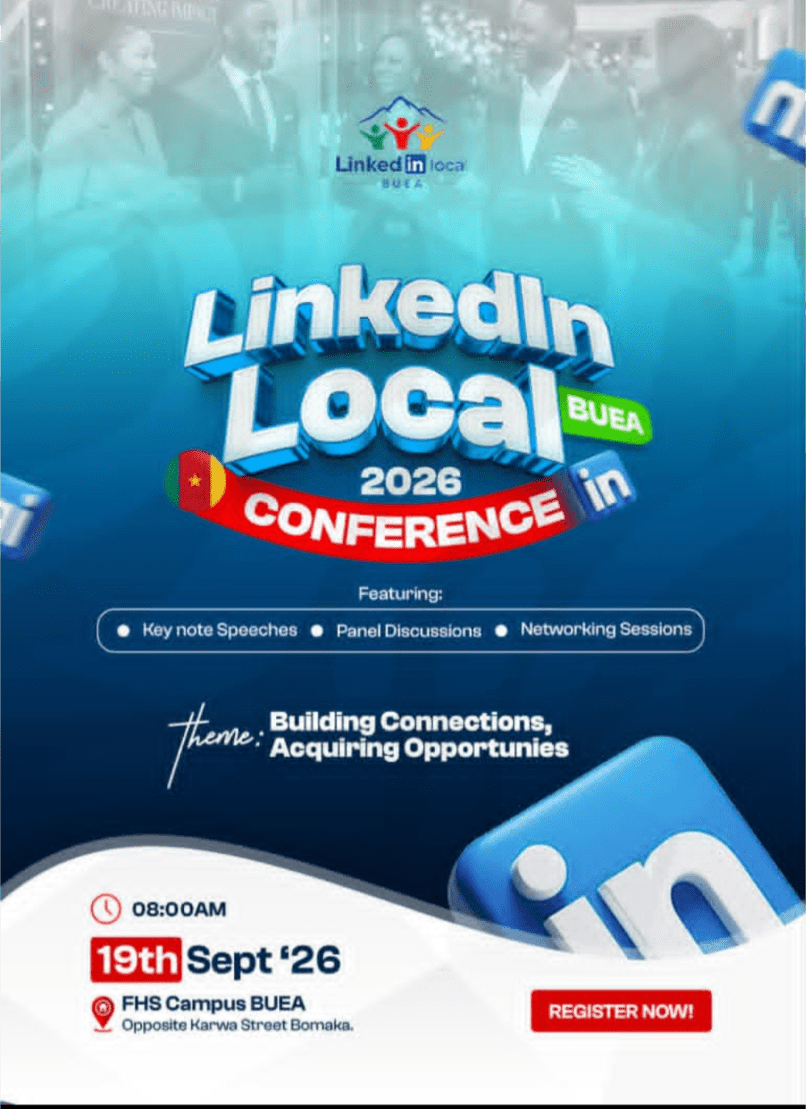 LinkedIn local flyer, Bomaka, Buea, Saturday, September 19, 2026