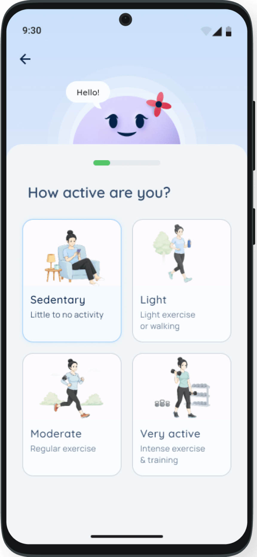 Activity onboarding